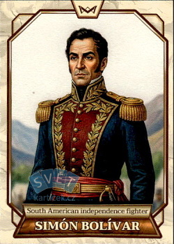 Simon Bolivar South American independence fighter World's Monarchs Series 2 2026 #37