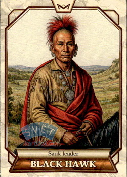Black Hawk Sauk leader World's Monarchs Series 2 2026 #48