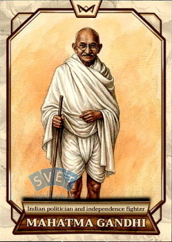 Mahatma Gandhi Indian politician and independence fighter World's Monarchs Series 2 2026 #59