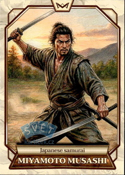 Miyamoto Musashi Japanese samurai World's Monarchs Series 2 2026 #66