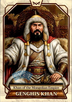 Genghis Khan Khan of the Mongolian Empire World's Monarchs Series 2 2026 #74