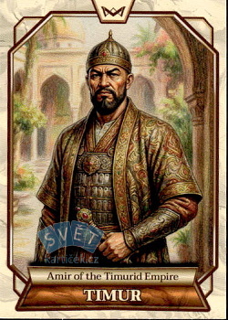 Timur Amir of the Timurid Empire World's Monarchs Series 2 2026 #75