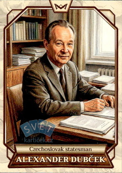 Alexander Dubcek Czechoslovak statesman World's Monarchs Series 2 2026 #89