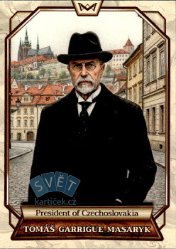 Tomas Masaryk President of Czechoslovakia World's Monarchs Series 2 2026 #91
