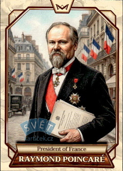Raymond Poincare President of France World's Monarchs Series 2 2026 #112