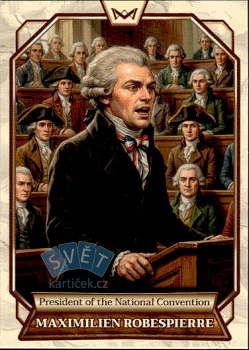 Maximilien Robespierre President of the National Convention World's Monarchs Series 2 2026 #113