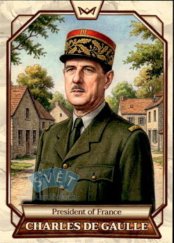 Charles de Gaulle President of France World's Monarchs Series 2 2026 #114