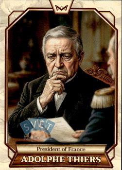 Adolphe Thiers President of France World's Monarchs Series 2 2026 #118
