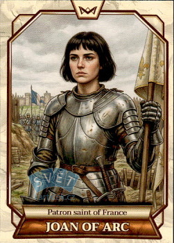 Joan of Arc Patron saint of France World's Monarchs Series 2 2026 #119