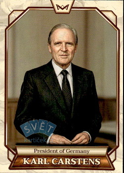 Karl Carstens President of Germany World's Monarchs Series 2 2026 #126