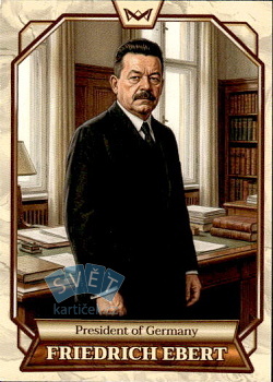 Friedrich Ebert President of Germany World's Monarchs Series 2 2026 #129