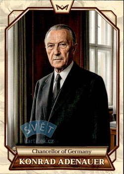 Konrad Adenauer Chancellor of Germany World's Monarchs Series 2 2026 #135