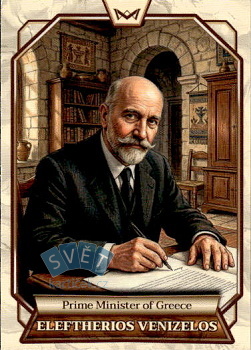 Eleftherios Venizelos Prime Minister of Greece World's Monarchs Series 2 2026 #144