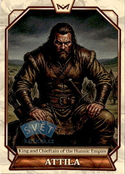Attila King and Chieftain of the Hunnic Empire World's Monarchs Series 2 2026 #151