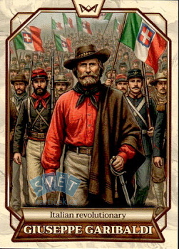 Giuseppe Garibaldi Italian revolutionary World's Monarchs Series 2 2026 #153