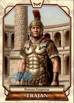 Trajan Roman Emperor World's Monarchs Series 2 2026 #156