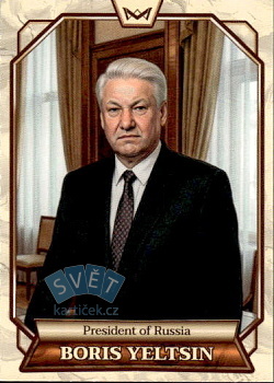Boris Yeltsin President of Russia World's Monarchs Series 2 2026 #173