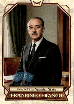 Francisco Franco Head of the Spanish State World's Monarchs Series 2 2026 #176