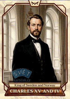Charles XV and IV King of Sweden and Norway World's Monarchs Series 2 2026 #184