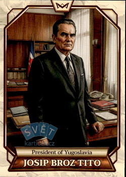 Josip Broz Tito President of Yugoslavia World's Monarchs Series 2 2026 #190
