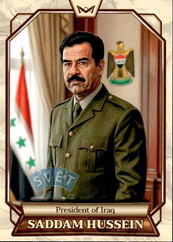 Saddam Hussein President of Iraq World's Monarchs Series 2 2026 #195