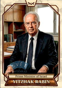 Yitzhak Rabin Prime Minister of Israel World's Monarchs Series 2 2026 #197