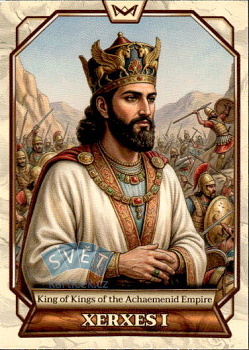 Xerxes I King of Kings of the Achaemenid Empire World's Monarchs Series 2 2026 #199