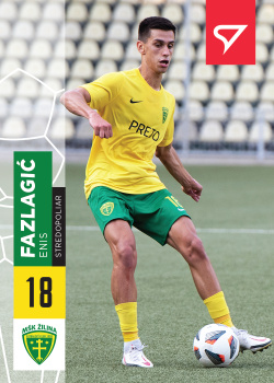 Enis Fazlagic Zilina SportZoo Fortuna Liga 2021/22 #63