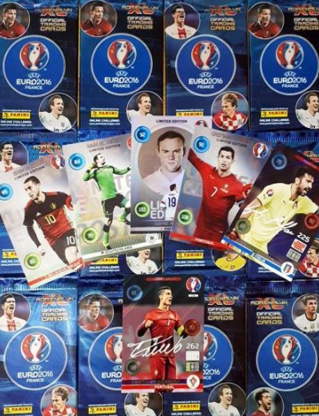 Panini Adrenalyn XL UEFA EURO 2016 France Balíček Fotbalové karty