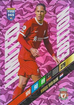Virgil van Dijk Liverpool Panini FIFA 365 2024 Adrenalyn XL XXL Limited Edition #LEXXL-VVD