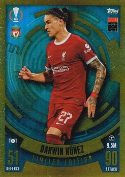 Darwin Nunez Liverpool 2023/24 Topps Match Attax UEFA ChL Limited Edition #LE09