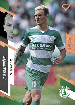 Jan Matousek Bohemians Praha SportZoo FORTUNA:LIGA 2023/24 1. serie Cooper /100 #51