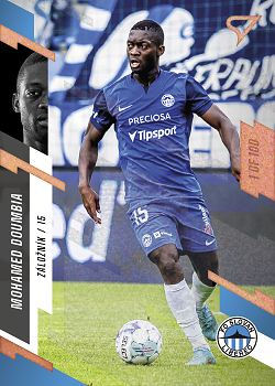Mohamed Doumbia Liberec SportZoo FORTUNA:LIGA 2023/24 1. serie Cooper /100 #85