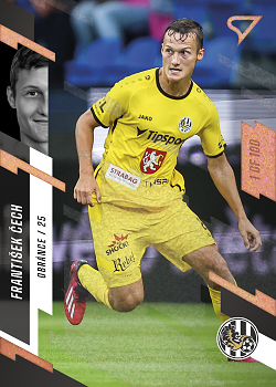 Frantisek Cech Hradec Kralove SportZoo FORTUNA:LIGA 2023/24 1. serie Cooper /100 #92