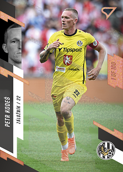 Petr Kodes Hradec Kralove SportZoo FORTUNA:LIGA 2023/24 1. serie Cooper /100 #96