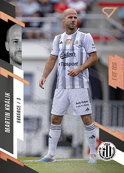 Martin Kralik Ceske Budejovice SportZoo FORTUNA:LIGA 2023/24 1. serie Cooper /100 #118