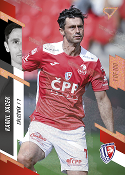 Kamil Vacek Pardubice SportZoo FORTUNA:LIGA 2023/24 1. serie Cooper /100 #171