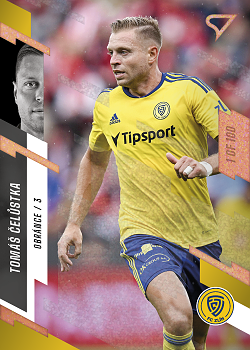 Tomas Celustka Zlin SportZoo FORTUNA:LIGA 2023/24 1. serie Cooper /100 #177