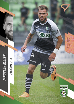 Jaroslav Malek Karvina SportZoo FORTUNA:LIGA 2023/24 1. serie Cooper /100 #192