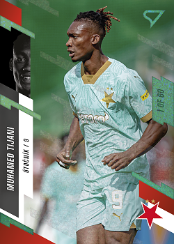 Muhamed Tijani Slavia Praha SportZoo FORTUNA:LIGA 2023/24 1. serie Green /60 #29