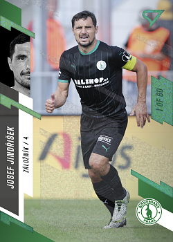 Josef Jindrisek Bohemians Praha SportZoo FORTUNA:LIGA 2023/24 1. serie Green /60 #49