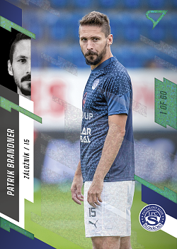 Patrik Brandner Slovacko SportZoo FORTUNA:LIGA 2023/24 1. serie Green /60 #58