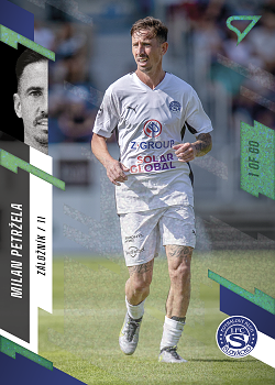 Milan Petrzela Slovacko SportZoo FORTUNA:LIGA 2023/24 1. serie Green /60 #61