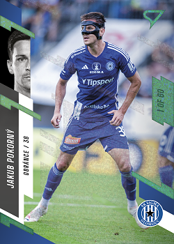 Jakub Pokorny Sigma Olomouc SportZoo FORTUNA:LIGA 2023/24 1. serie Green /60 #69