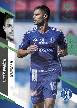 Lukas Vrastil Sigma Olomouc SportZoo FORTUNA:LIGA 2023/24 1. serie Green /60 #70