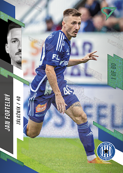 Jan Fortelny Sigma Olomouc SportZoo FORTUNA:LIGA 2023/24 1. serie Green /60 #72