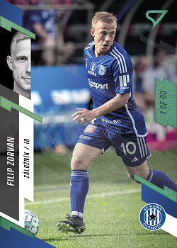 Filip Zorvan Sigma Olomouc SportZoo FORTUNA:LIGA 2023/24 1. serie Green /60 #76