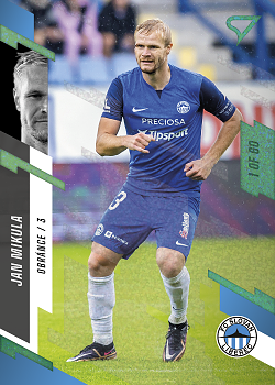 Jan Mikula Liberec SportZoo FORTUNA:LIGA 2023/24 1. serie Green /60 #81