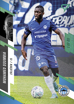 Mohamed Doumbia Liberec SportZoo FORTUNA:LIGA 2023/24 1. serie Green /60 #85