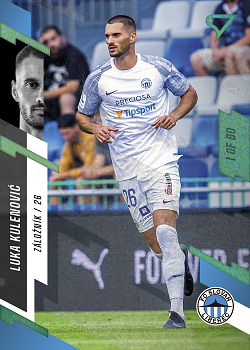 Luka Kulenovic Liberec SportZoo FORTUNA:LIGA 2023/24 1. serie Green /60 #87